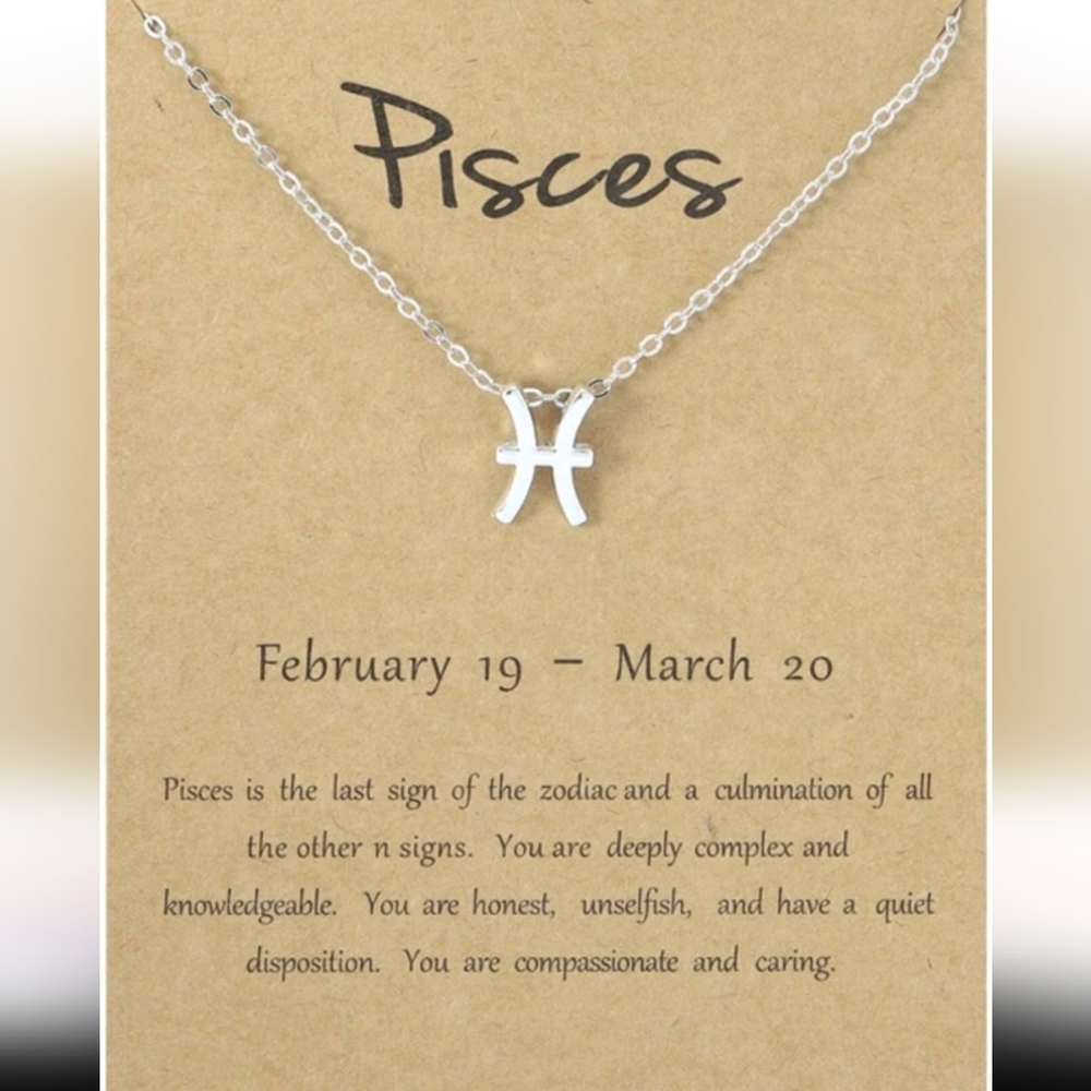 Silver Zodiac Necklace
